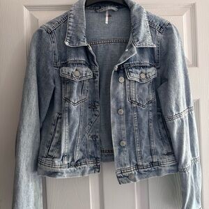 Free People Jean Jacket Size S